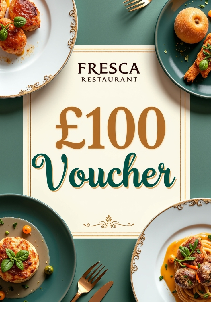 £100 Voucher for Fresca Restaurant